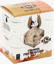 The Bastard Aanmaakhoutwol Smokey Goodness Flaming Fire Starters 325 G