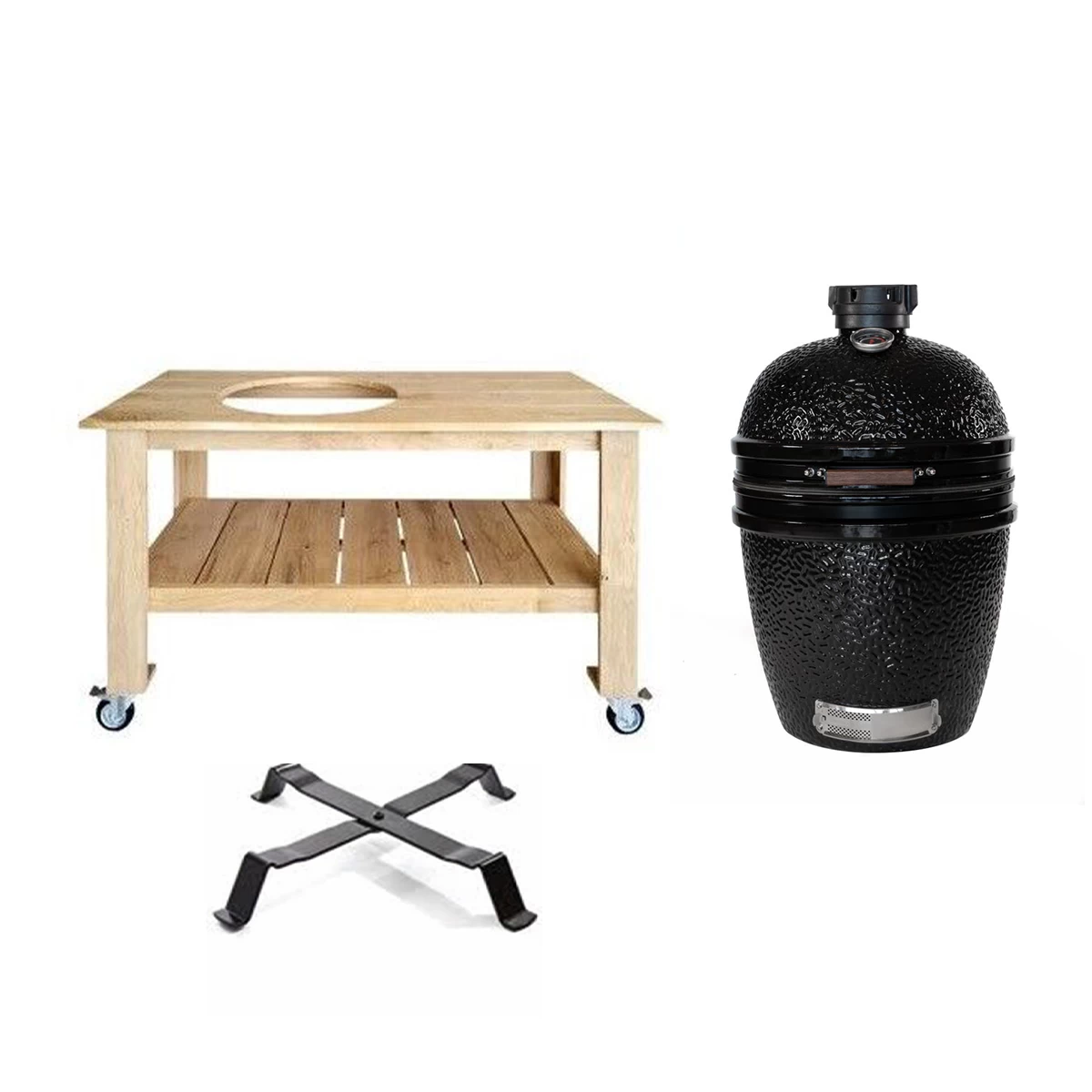 The Bastard Tafel Incl. Nest En Model 2022 Large Solo Barbecue Keramiek Zwart 3 The Bastard Tafel Incl. Nest En Model 2022 Large Solo Barbecue Keramiek Zwart